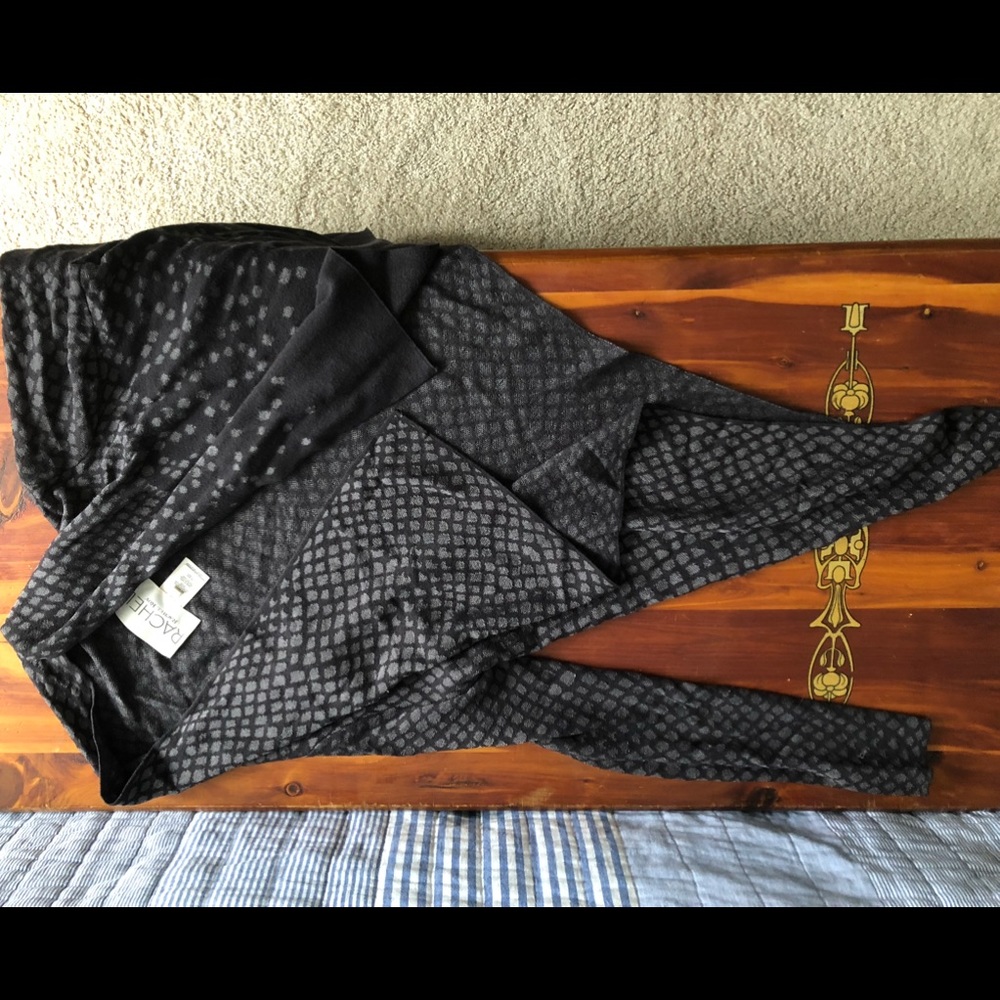 Rachel Roy drape/open cardigan - stunner!